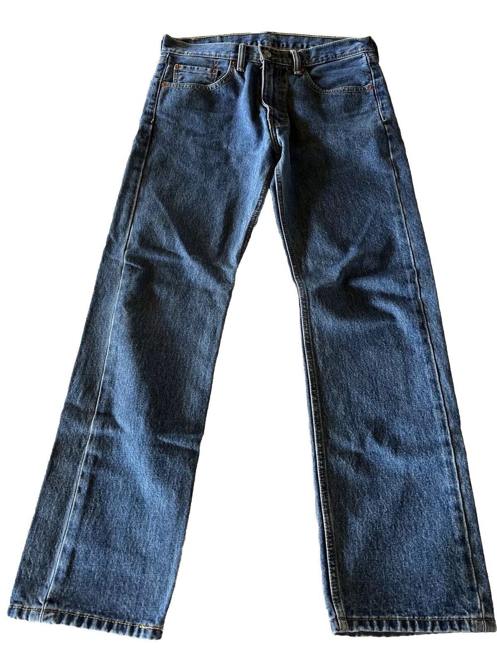 Levi's 505 Mens Jeans 32x32 Cotton Medium Wash Denim 90s Y2K EUC